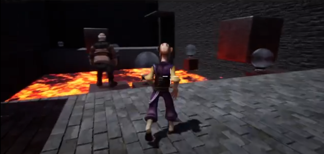 realisation matte painting